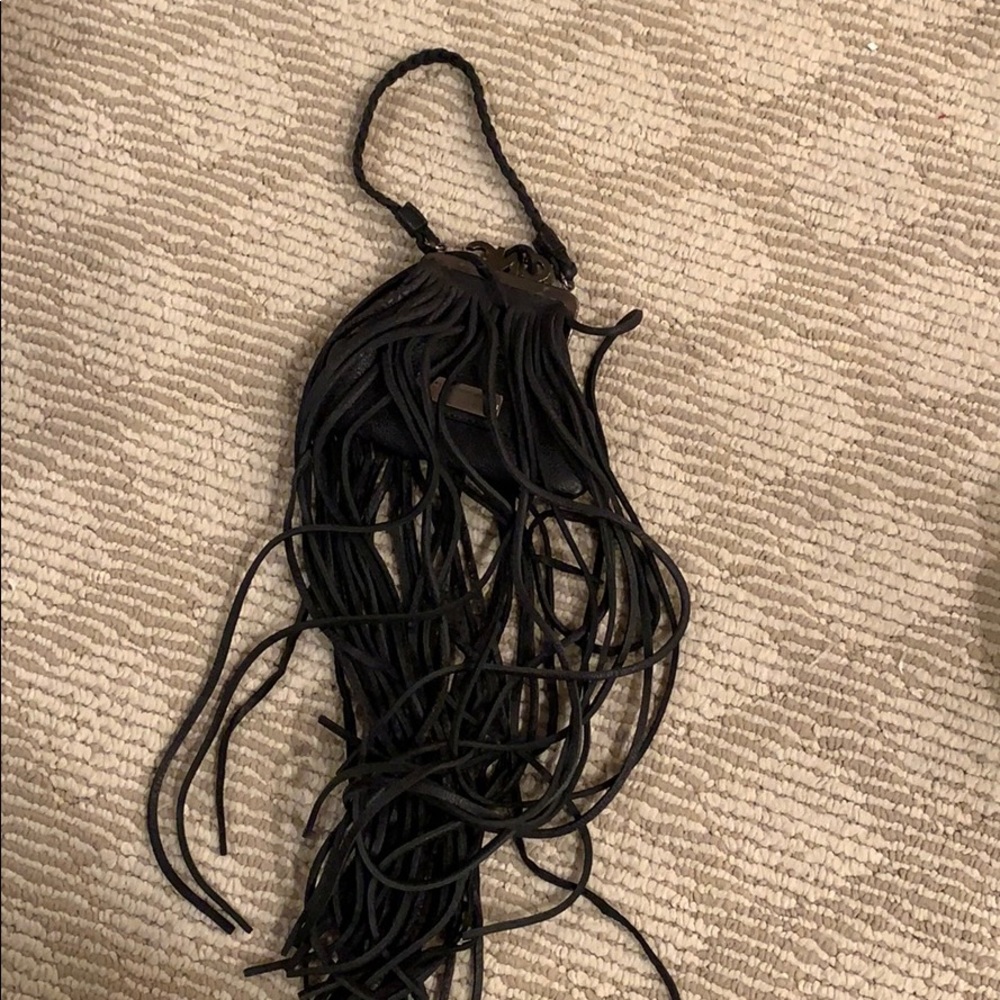 Black handbag